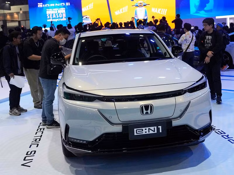 Xe điện và thách thức lật đổ ông lớn tại Triển lãm Bangkok