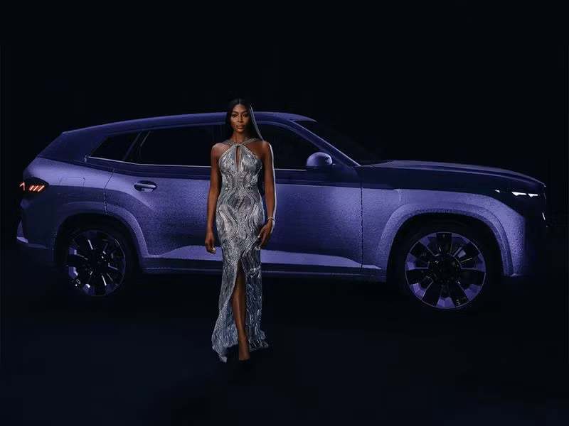 Chùm ảnh XM Mystique Allure của BMW lấy cảm hứng từ Naomi Campbell