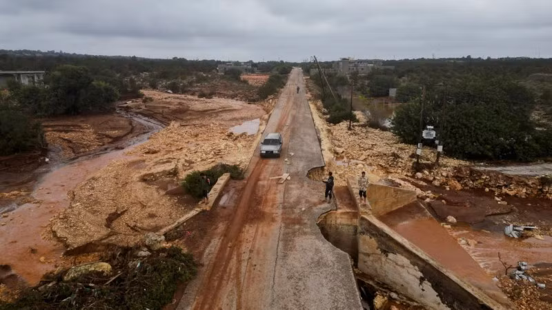 Hình ảnh Libya sau trận lũ có thể khiến 10.000 người mất tích