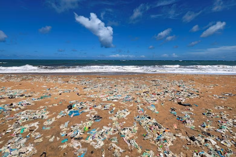 Chùm ảnh rác thải tràn ngập từ trên bờ đến tận đáy các đại dương 