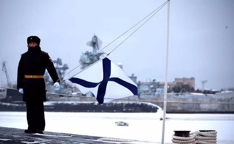 Chùm ảnh Tổng thống Putin dự lễ tiếp nhận 2 tàu ngầm hạt nhân ‘không có đối thủ’