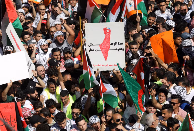 Hình ảnh thế giới Hồi giáo biểu tình phản đối ném bom Gaza 