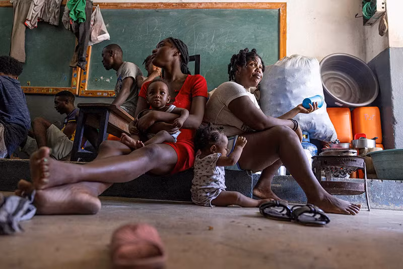 Chùm ảnh sự hỗn loạn ở Haiti 