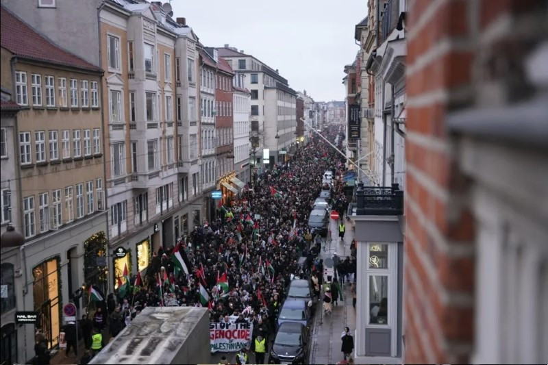 Chùm ảnh thế giới lên án cuộc chiến ở Gaza nhân Ngày Nhân quyền thế giới 