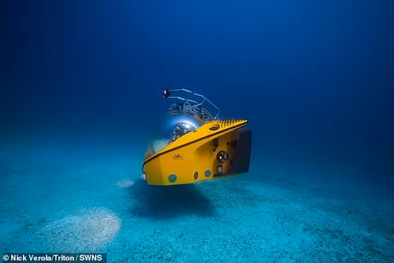 Chùm ảnh tàu lặn 6,3 triệu USD như trong phim khoa học viễn tưởng