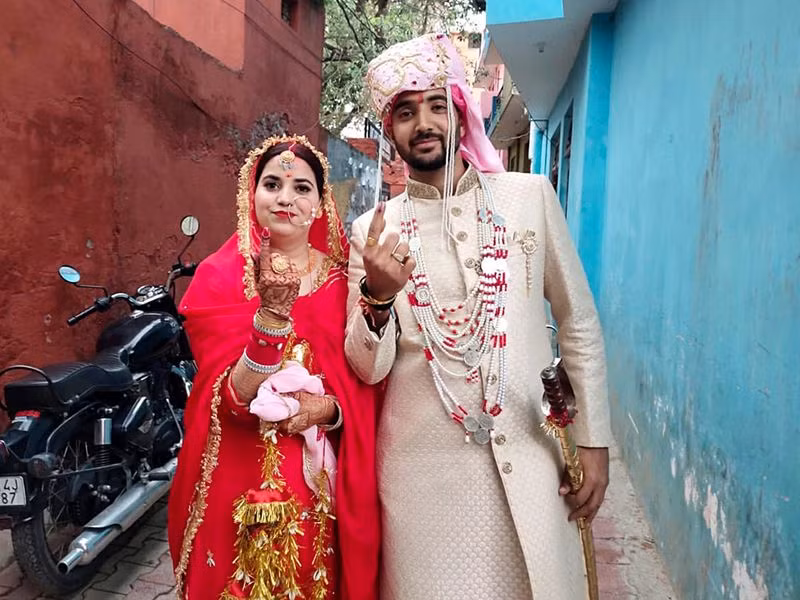 Chùm ảnh Ấn Độ tổ chức cuộc bầu cử lớn nhất thế giới