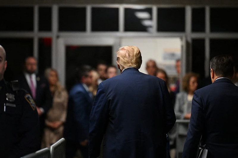 Chùm ảnh phiên tòa xét xử cựu Tổng thống Donald Trump