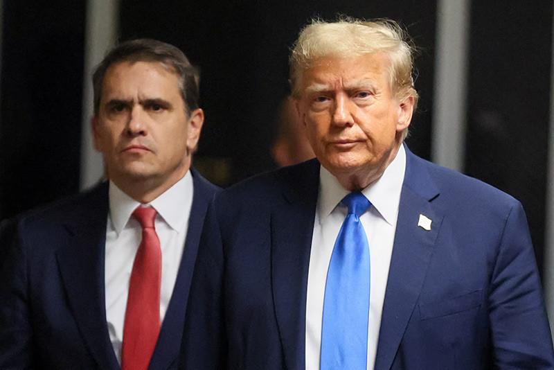 Chùm ảnh phiên tòa xét xử cựu Tổng thống Donald Trump