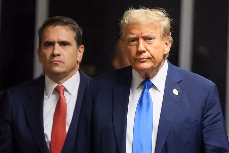 Chùm ảnh phiên tòa xét xử cựu Tổng thống Donald Trump