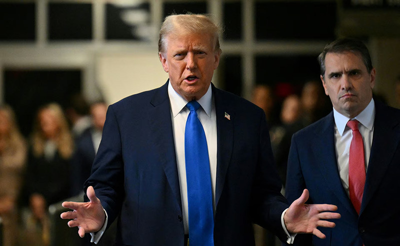 Chùm ảnh phiên tòa xét xử cựu Tổng thống Donald Trump
