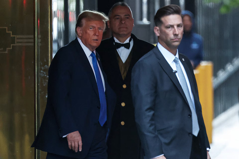 Chùm ảnh phiên tòa xét xử cựu Tổng thống Donald Trump