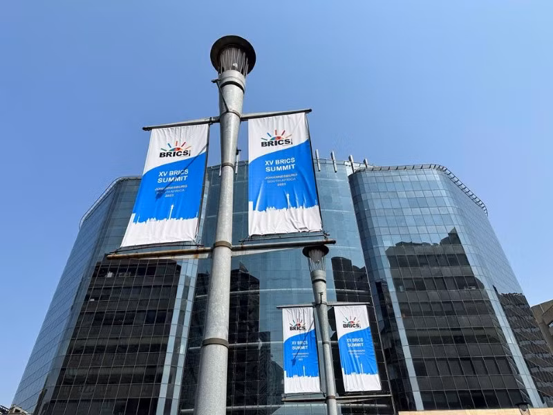 Chùm ảnh các nhà lãnh đạo BRICS gặp mặt tại Nam Phi