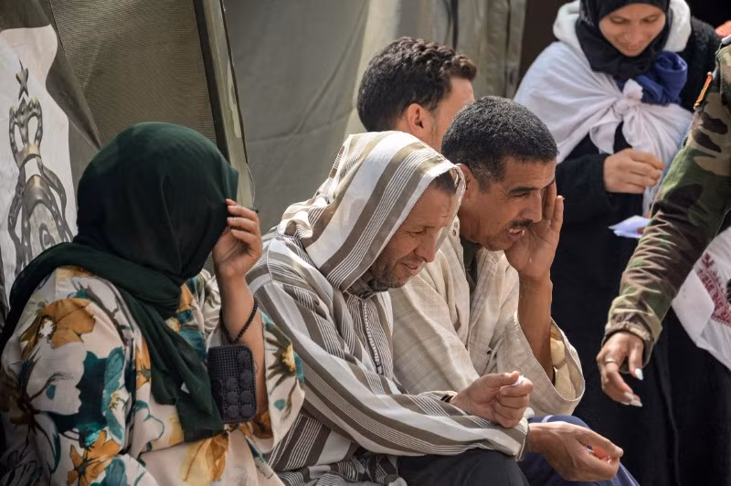 Ảnh những vết sẹo tinh thần của người sống sót sau động đất Maroc 