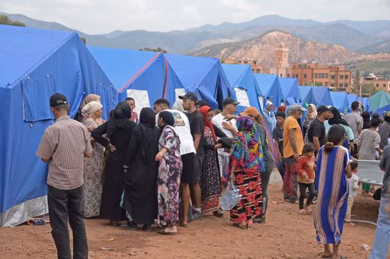 Ảnh những vết sẹo tinh thần của người sống sót sau động đất Maroc 