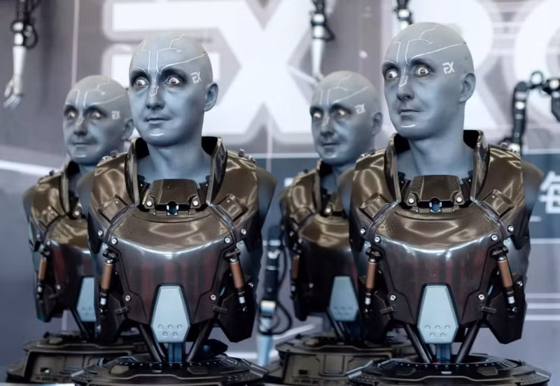 Robot trưng bày tại Hội nghị Robot thế giới. Chùm ảnh những công nghệ mới nhất tại Hội nghị Robot Thế giới 2023