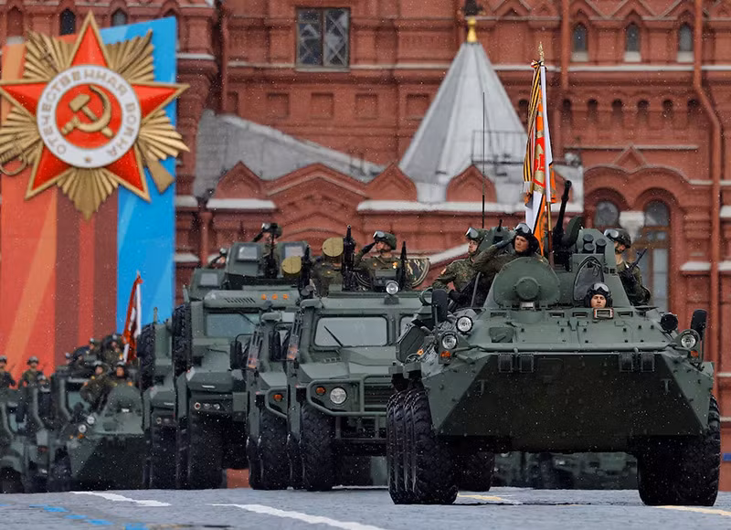 Chùm ảnh hơn 9.000 quân nhân và loạt khí tài diễu binh mừng Ngày chiến thắng 