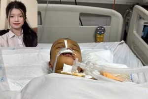 Yến Nhi bị chấn thương nặng sau vụ tai nạn, phải chờ cơ hội phẫu thuật sọ não.