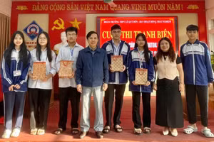 Vinh danh học sinh đạt thành tích cao tại cuộc thi KHKT cấp tỉnh năm học 2025-2026.