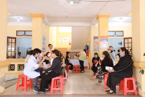 Chương trình thăm khám miễn phí cho hơn 1.200 trẻ em khuyết tật tại Hà Tĩnh.