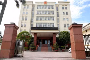 Chi cục Thuế khu vực thị xã Hồng Lĩnh - Can Lộc. (Ảnh: X.S)