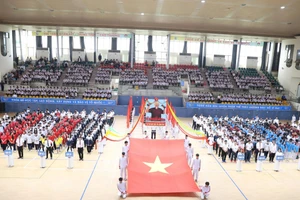 Đại hội ghi nhận sự tham gia của gần 4.000 vận động viên.