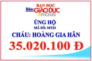 Hơn 35 triệu đồng sẻ chia cùng hoàn cảnh gia đình cháu Gia Hân.