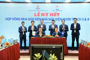 Lễ ký kết Hợp đồng PPA Nhà máy điện Nhơn Trạch 3&4.