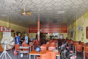 Quán ăn xảy ra sự việc. (Ảnh: CTV)