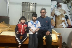 Bố gặp nạn thập tử nhất sinh, tương lai 2 cháu nhỏ mịt mờ.