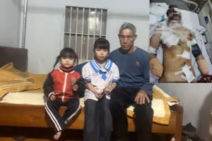 Bố gặp nạn thập tử nhất sinh, tương lai 2 cháu nhỏ mịt mờ.