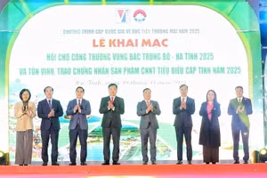 Hơn 200 gian hàng tham gia Hội chợ Công thương vùng Bắc Trung Bộ năm 2025