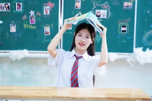 Nữ sinh Phan Thị Hà.