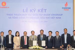 PV Power và Vingroup ký hợp tác phát triển hạ tầng năng lượng xanh.