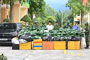 Phạm Ngọc Duy bị bắt giữ cùng tang vật.
