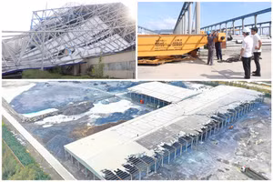 Các doanh nghiệp ở KKT Vũng Áng thiệt hại nặng nề bởi bão Bualoi.