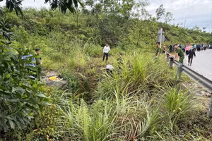 Hiện trường vụ việc.