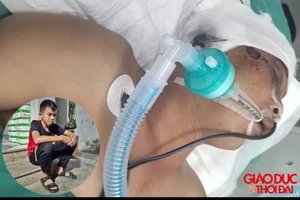 Xót xa nam sinh lớp 7 cầu xin sự sống cho cha