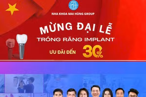 Mừng lễ lớn, khuyến mãi lớn