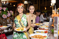 Thí sinh Miss Grand International mê mẩn món ăn Việt 