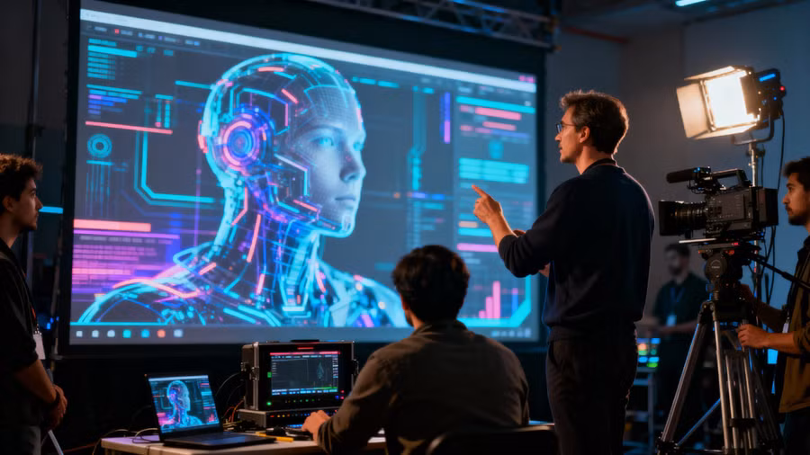 AI là công cụ, còn người làm phim vẫn phải lựa chọn và quyết định - Ảnh minh họa: ITN.