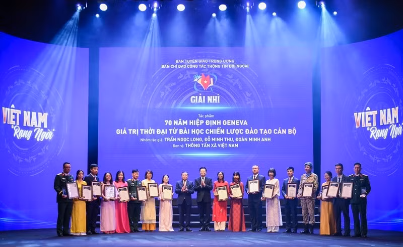109 tác phẩm đạt Giải thưởng toàn quốc về thông tin đối ngoại lần thứ 10