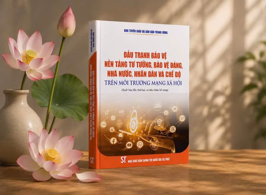 Cuốn sách do Ban Tuyên giáo và Dân vận Trung ương biên soạn. 