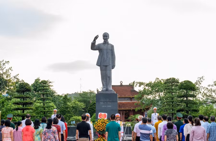 Di tích quốc gia đặc biệt Khu lưu niệm Chủ tịch Hồ Chí Minh trên đảo Cô Tô, tỉnh Quảng Ninh - Ảnh: ITN.