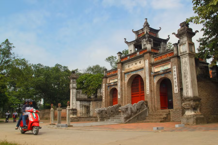 Đền thờ An Dương Vương ở Cổ Loa.