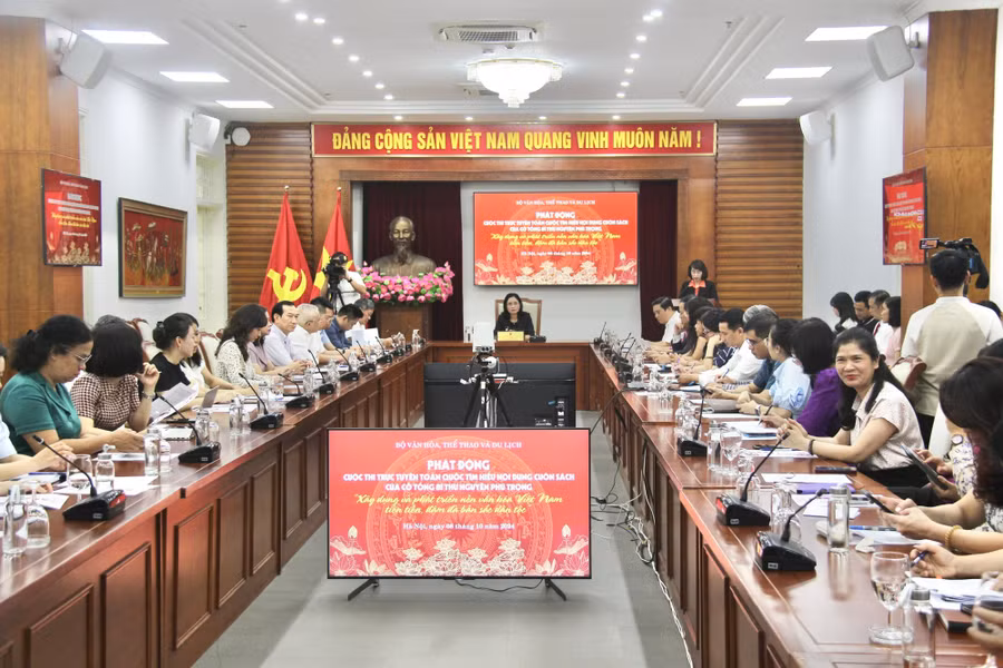 Thi trực tuyến tìm hiểu về sách của cố Tổng Bí thư Nguyễn Phú Trọng 
