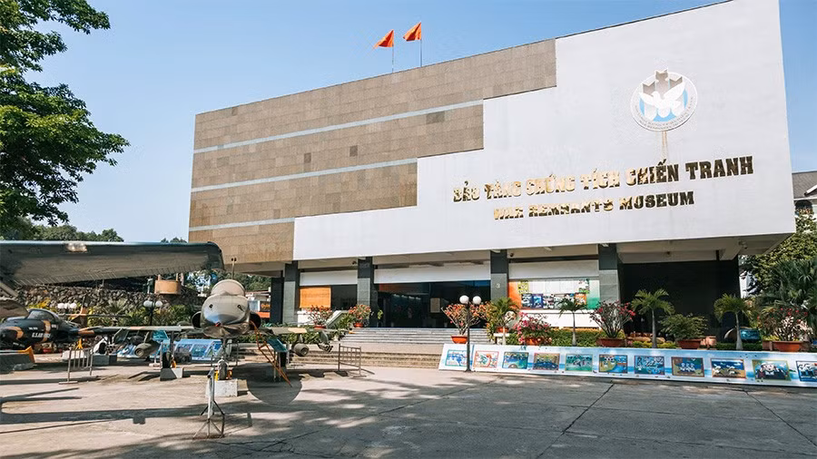 Bảo tàng Chứng tích Chiến tranh - Ảnh: ITN.