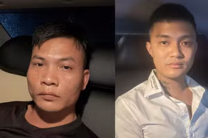 Hai bị can trong vụ án. Ảnh: Công an tỉnh Hưng Yên