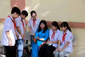 Đổi mới hoạt động dạy và học, nâng cao chất lượng giáo dục tại các nhà trường. Ảnh: Đinh Chiến