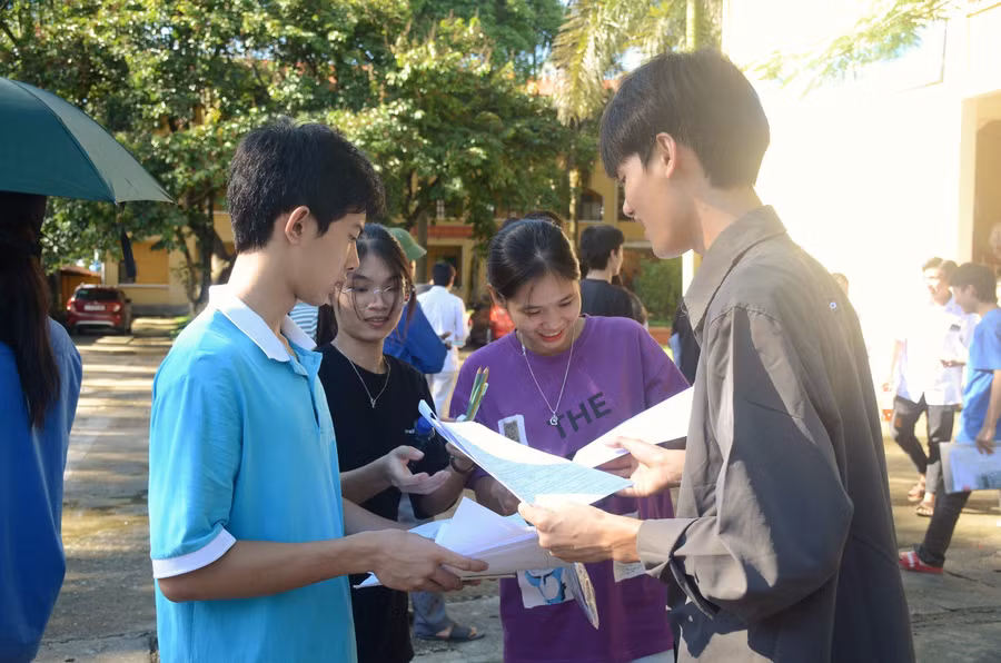 Thí sinh tham gia thi tốt nghiệp THPT năm 2024.