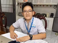 Nam sinh đỗ đầu Kỳ thi tốt nghiệp THPT ở Cà Mau mong trở thành giáo viên